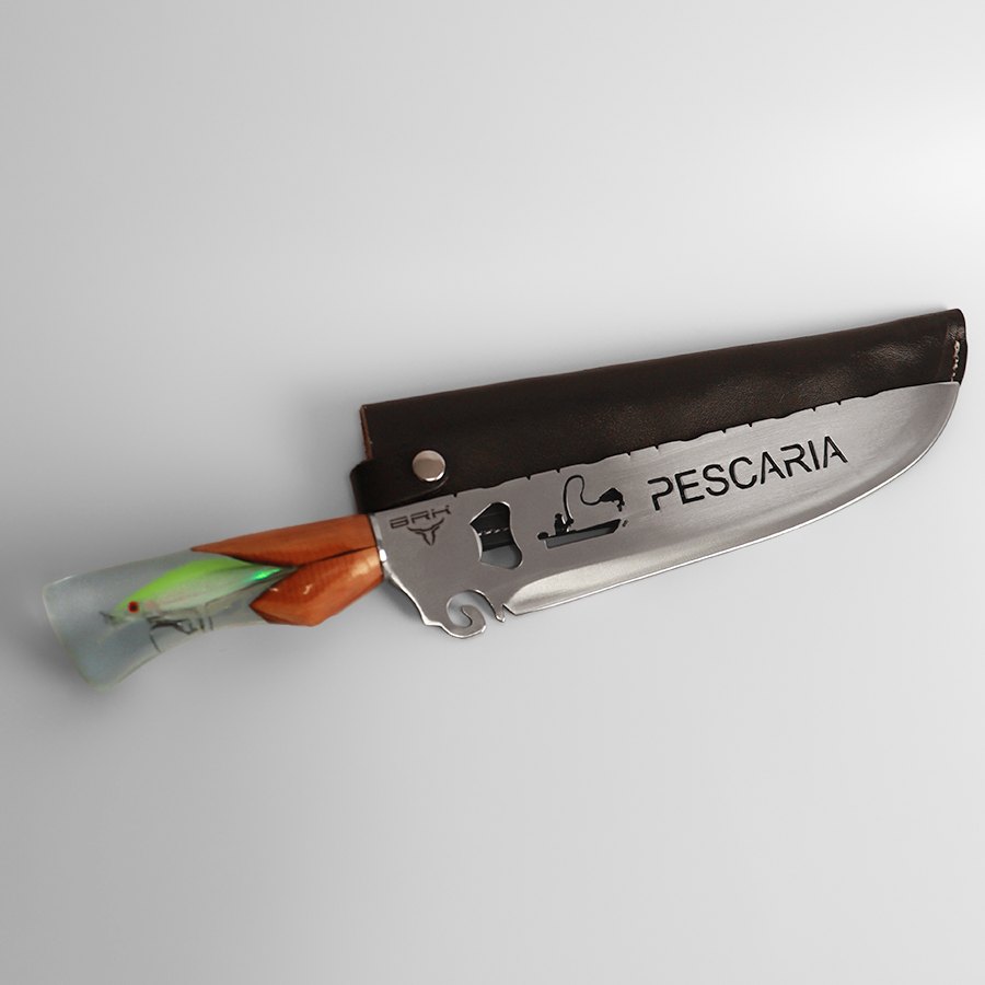 Faca BRK Premium com acabamento